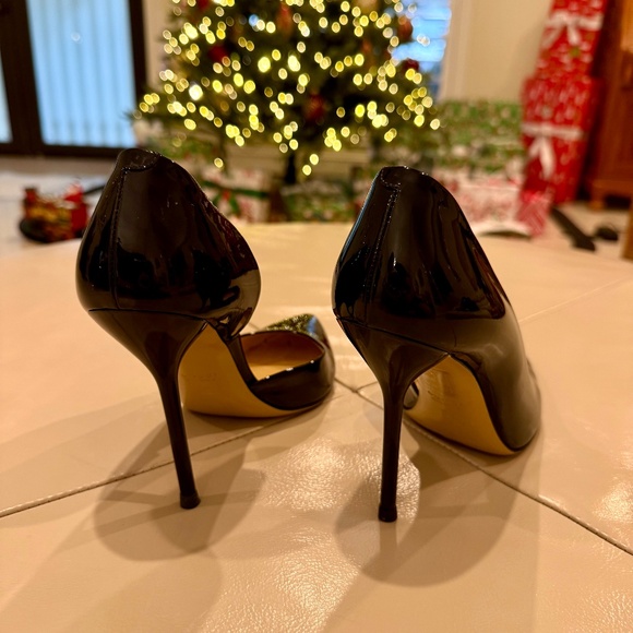 Gucci 284145 Black Patent Leather Pointed Toe Pumps Size 6 / 36 - Picture 9 of 10